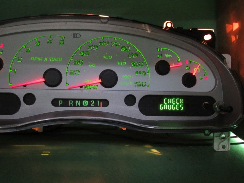 04-05 EXPLORER SPORT TRAC INSTRUMENT GAUGE CLUSTER GAUGES SPEEDO TACH 