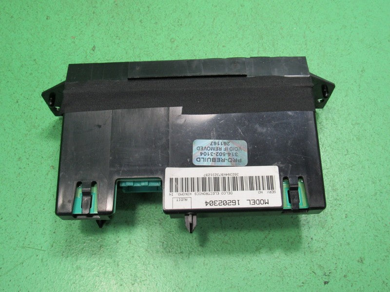16202304 97-05 BUICK PARK AVE AC DIGITAL CLIMATE TEMPERATURE CONTROL R