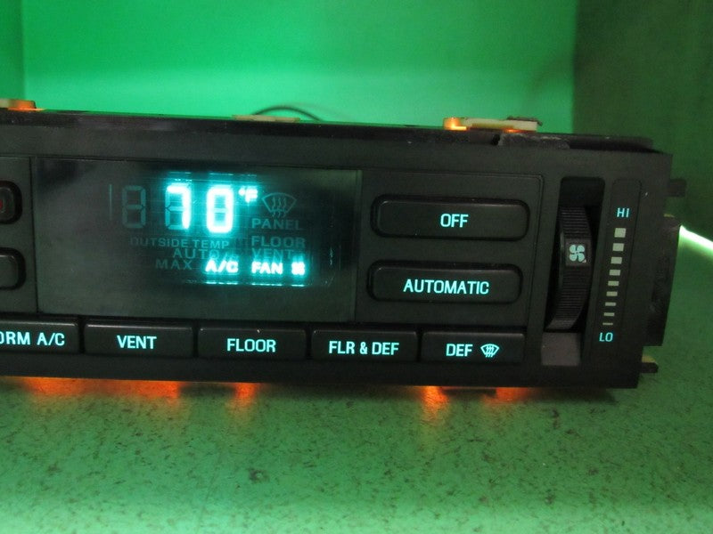 95 TOWN CAR EATC AUTOMATIC CLIMATE HEATER CONTROL P1F5VH-19C933-AF REB