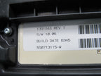07 HUMMER H3 INSTRUMENT GAUGE CLUSTER SPEEDOMETER TACH 15821163 PLUG A