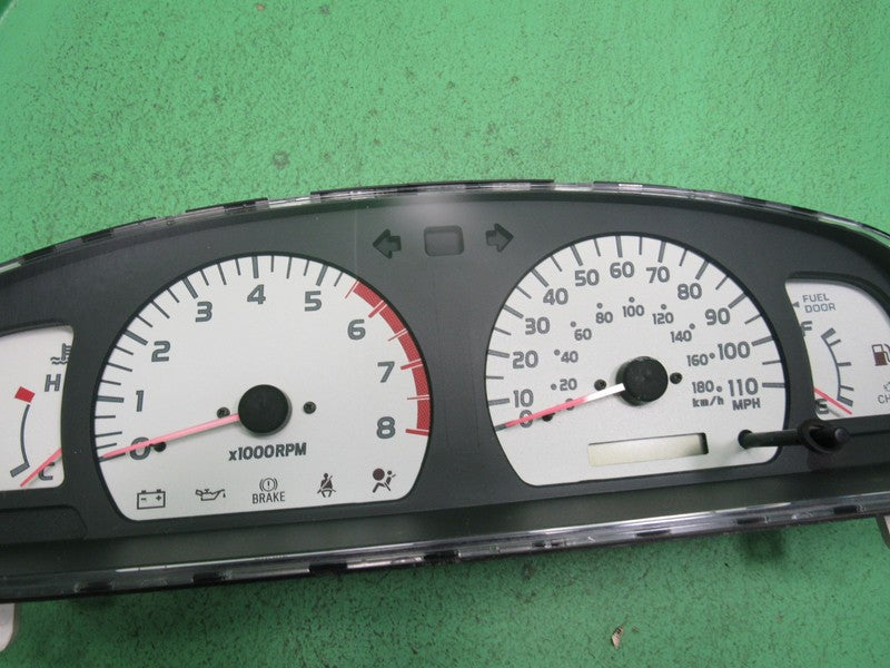 01-04 TOYOTA TACOMA 2.7 MT INSTRUMENT GAUGE CLUSTER SPEEDO TACH 308K T