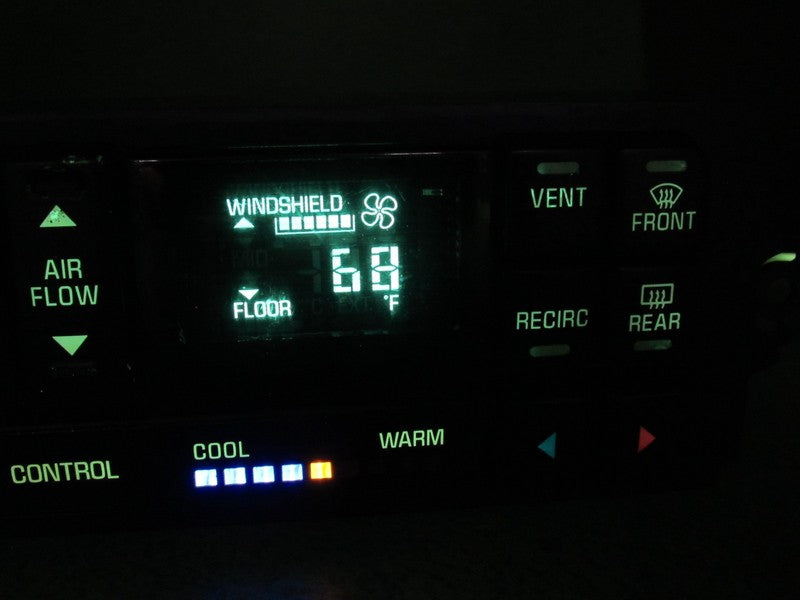 10435588 97-05 REGAL CENTURY A/C DIGITAL CLIMATE TEMP CONTROL REBUILT 
