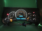 05 HUMMER H2 INSTRUMENT GAUGE CLUSTER SPEEDOMETER TACH MILEAGE PROG 02