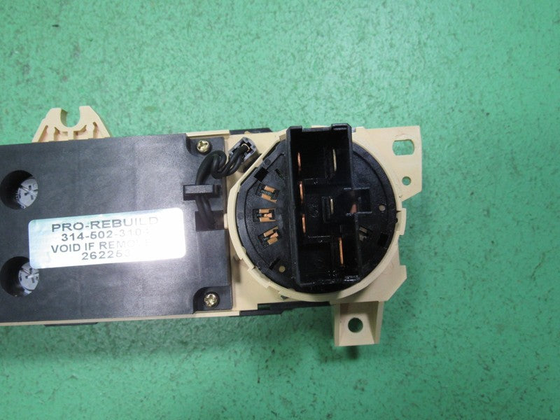 01-02 HONDA ACCORD MANUAL AC HEATER CLIMATE TEMPERTURE CONTROL REBUILT