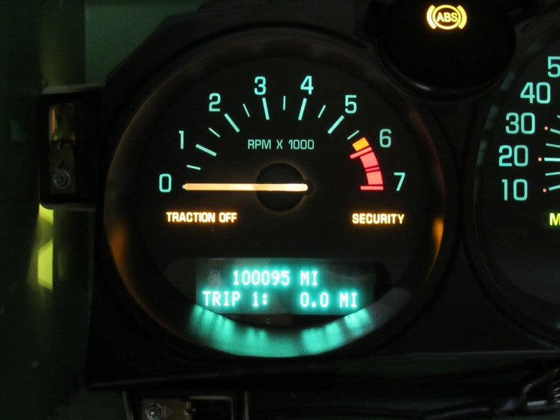 02-05 BUICK LESABRE INSTRUMENT GAUGE CLUSTER GAUGES SPEEDO TACH MILEAG