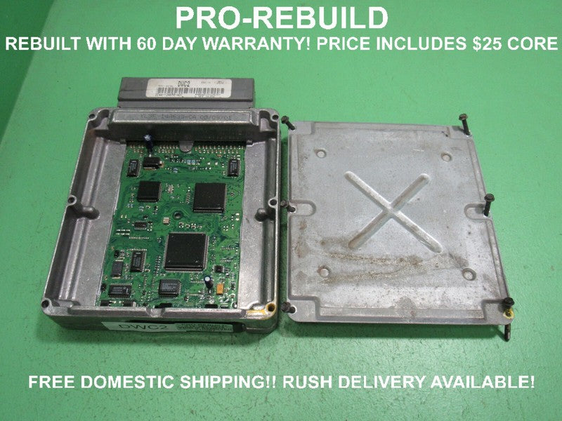 DWC2 FORD E350 VAN 6.8L ECU ECM PCM ENGINE COMPUTER 2C2A-12A650-ADC RE