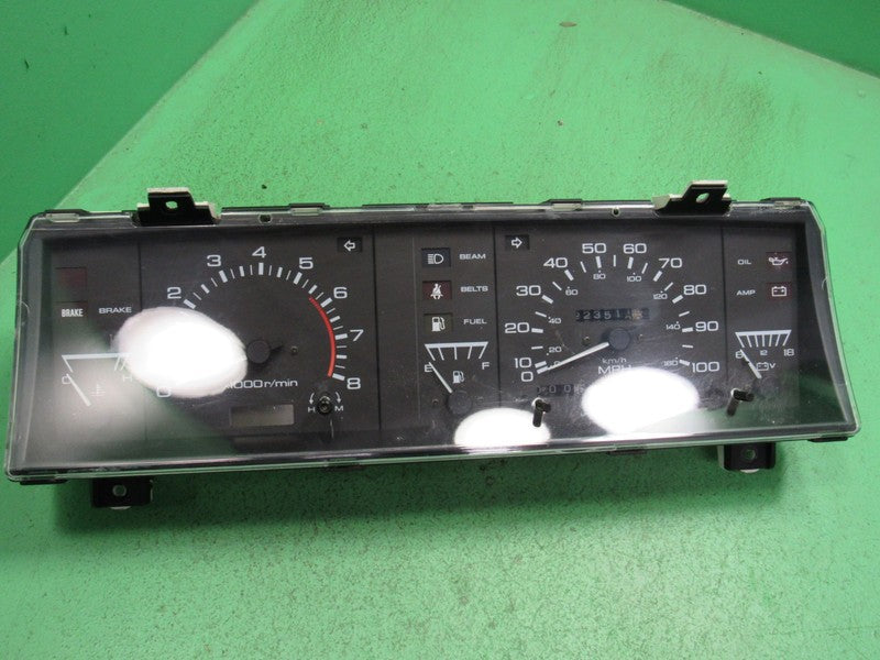 90-92 PATHFINDER PICKUP INSTRUMENT GAUGE CLUSTER SPEEDOMETER TACH 188k