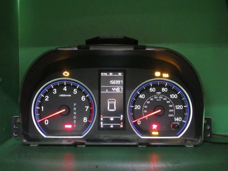 07-09 HONDA CRV AWD INSTRUMENT GAUGE CLUSTER SPEEDO TACH 156K TESTED 0