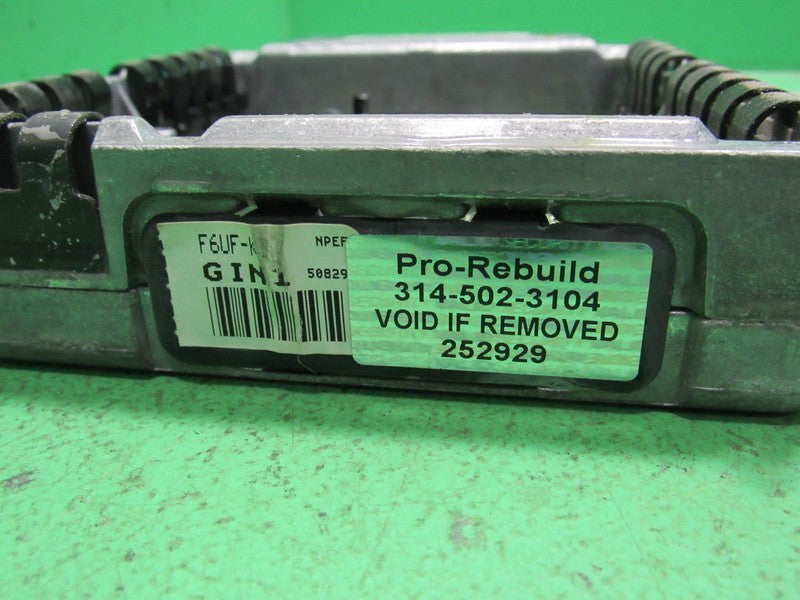 GIN1 96 Ford E150 E250 5.8 ECU ECM PCM ENGINE COMPUTER F6UF-12A650-KB 