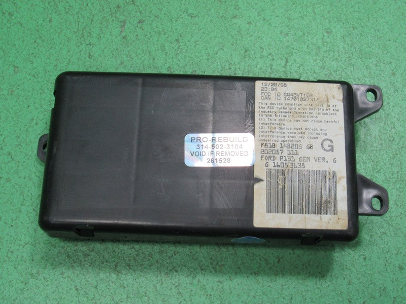 F81B-14B205-GB FORD F250 F350 SUPER DUTY BCM GEM MULTIFUNCTION MODULE 
