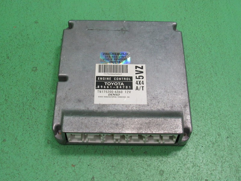 89661-04701 00 TACOMA 4X4 3.4 ECU ECM PCM ENGINE COMPUTER CONTROL REBU