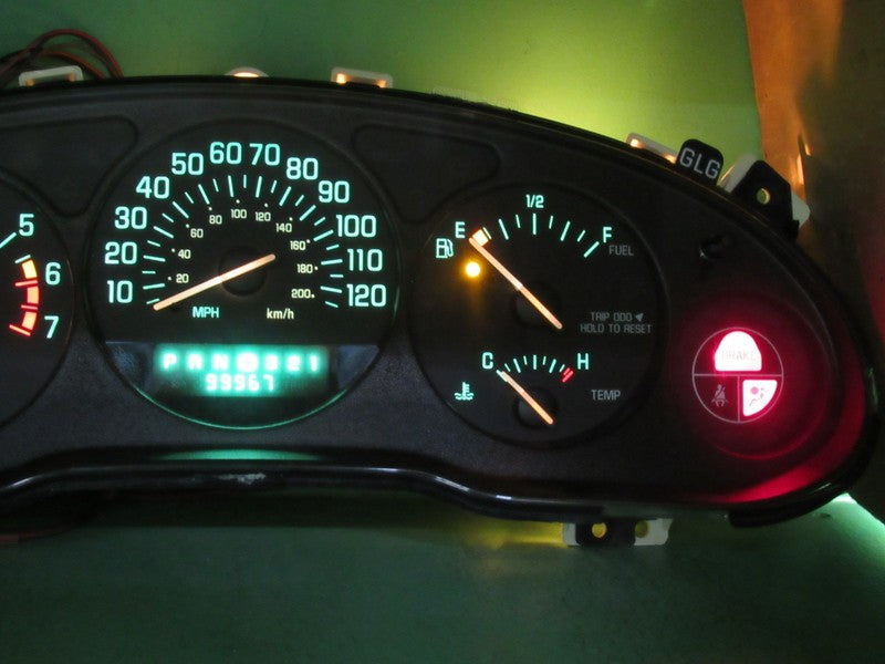 99-04 BUICK REGAL INSTRUMENT GAUGE CLUSTER GAUGES SPEEDO TACH MILEAGE 