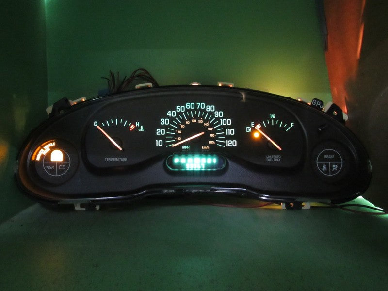 97-98 BUICK CENTURY INSTRUMENT GAUGE CLUSTER GAUGES SPEEDO TACH MILEAG