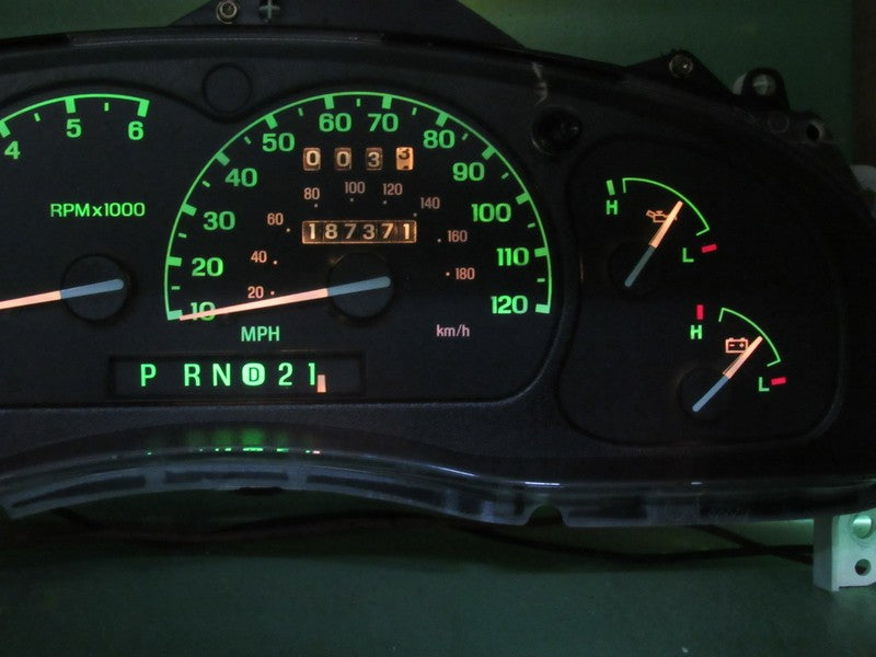 98-00 EXPLORER RANGER INSTRUMENT GAUGE CLUSTER SPEEDOMETER TACH 187K R