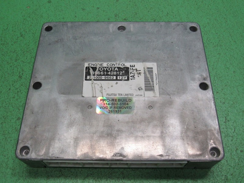 89661-42812 01-03 TOYOTA RAV4 A/T ECU ECM PCM ENGINE COMPUTER CONTROL 