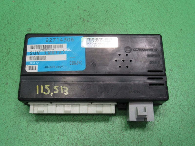 22714306 02-03 SATURN VUE BCM BODY CONTROL MODULE TESTED 115K MILES VE