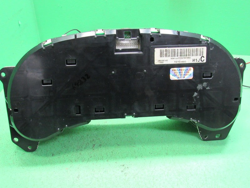 06 GMC YUKON DENALI INSTRUMENT GAUGE CLUSTER SPEEDO MILEAGE PROG REBUI