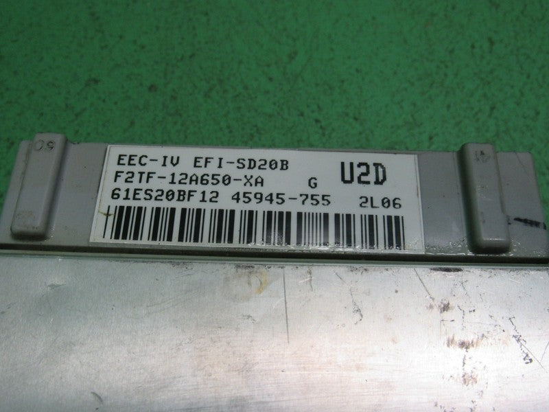 U2D Ford F150 F250 V8 5.0 ECU ECM PCM ENGINE COMPUTER F2TF-12A650-XA R