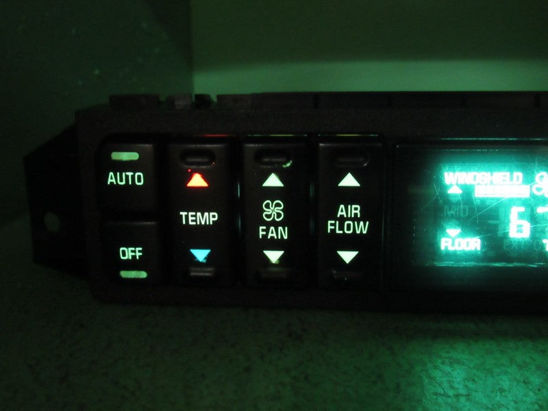 16202304 97-05 BUICK PARK AVE AC DIGITAL CLIMATE TEMPERATURE CONTROL R