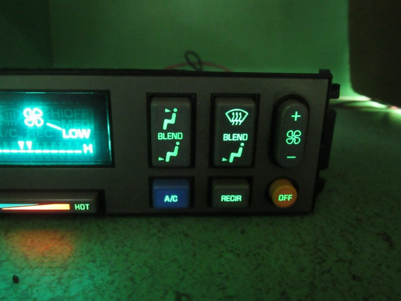 91-94 CHEVY C/K 1500 SILVERADO GMC AC HEATER DIGITAL CLIMATE CONTROL R