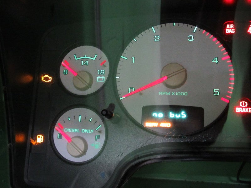 04-05 DODGE RAM CUMMINS INSTRUMENT GAUGE CLUSTER SPEEDO TACH REBUILT P