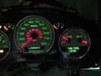 07-08 F150 LARIAT INSTRUMENT GAUGE CLUSTER GAUGES SPEEDO TACH MILEAGE 