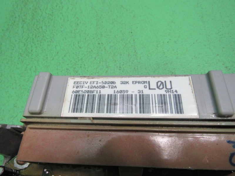 LOU 90 Ford F150 5.0 MT ECU ECM PCM ENGINE COMPUTER F0TF-12A650-T2A RE