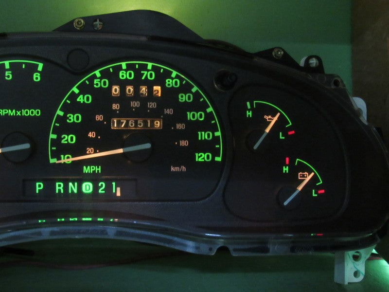98-00 EXPLORER RANGER INSTRUMENT GAUGE CLUSTER SPEEDOMETER TACH 176K R