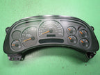 03-04 SILVERADO SIERRA YUKON INSTRUMENT GAUGE CLUSTER MILEAGE PROG REB