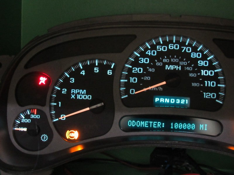 05 GMC YUKON DENALI INSTRUMENT GAUGE CLUSTER SPEEDO MILEAGE PROG REBUI