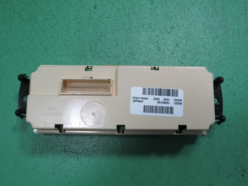 15060162 00-02 TAHOE SILVERADO YUKON A/C AUTO CLIMATE TEMP CONTROL REB