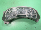 03-04 GMC YUKON DENALI INSTRUMENT GAUGE CLUSTER SPEEDO MILEAGE PROG RE