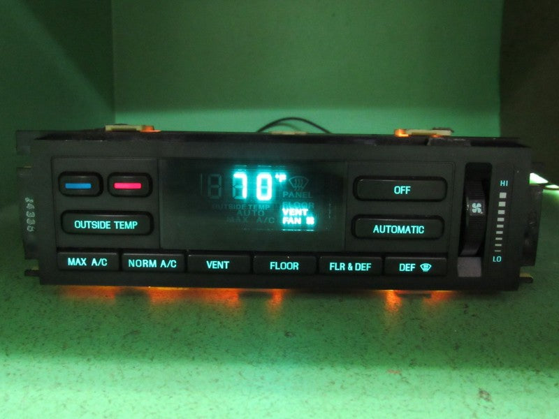 95 TOWN CAR EATC AUTOMATIC CLIMATE HEATER CONTROL P1F5VH-19C933-AF REB