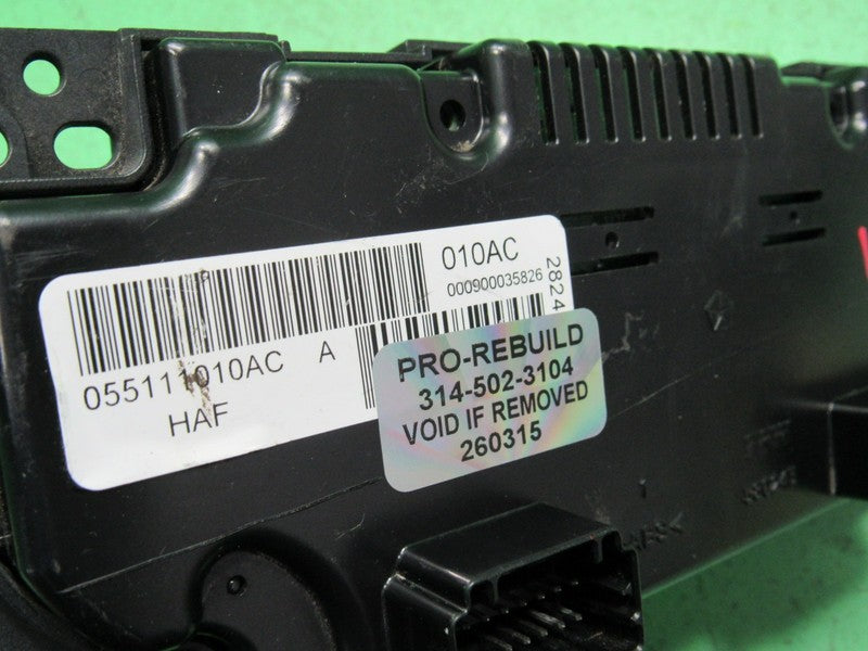 05-07 COMMANDER GRAND CHEROKEE A/C AUTO DIGITAL CLIMATE TEMP CONTROL R
