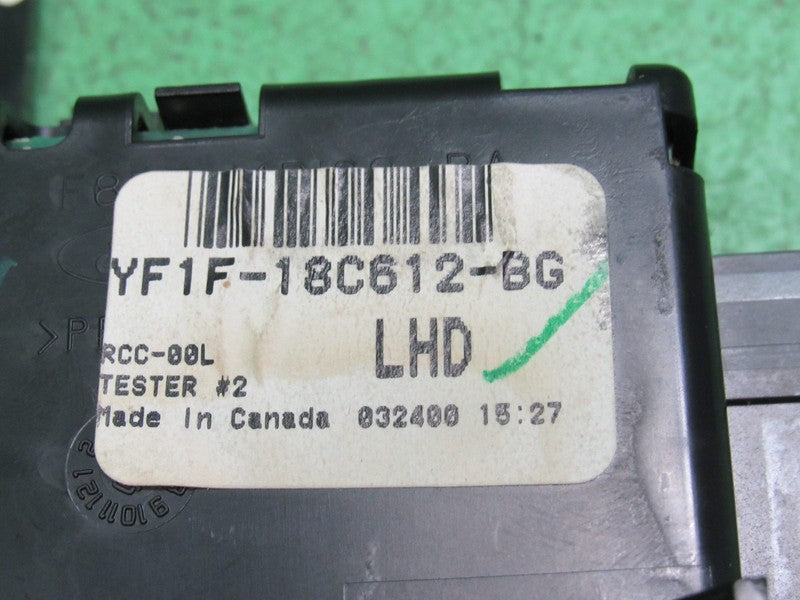 01-03 TAURUS SABLE EATC AUTO CLIMATE CONTROL MODULE YF1F-18C612-BG REB