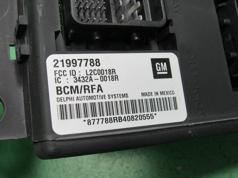 04 COLORADO CANYON BCM BODY CONTROL MODULE VIN AND MILEAGE PROGRAMMED 