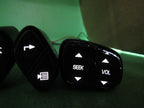 03-07 HUMMER H2 STEERING WHEEL CONTROL BUTTONS CONTROLS WHITE LED 0504