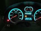 08-09 CHEVY EQUINOX INSTRUMENT GAUGE CLUSTER SPEEDOMETER TACH MILEAGE 