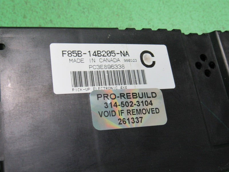 97-98 F150 F250 4x4 4WD BCM GEM MULTIFUNCTION MODULE F85B-14B205-NA RE