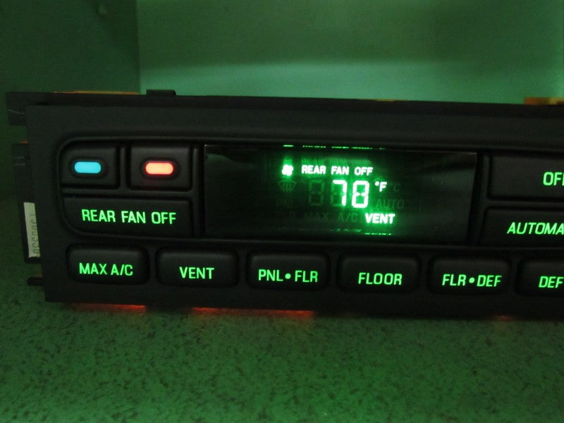 99-01 EXPLORER EATC AUTOMATIC CLIMATE HEATER CONTROL XL2H-19C933-AA RE