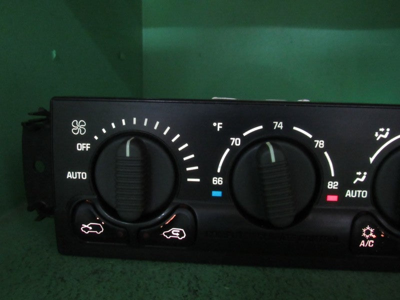 15060162 00-02 TAHOE SILVERADO YUKON A/C AUTO CLIMATE TEMP CONTROL REB