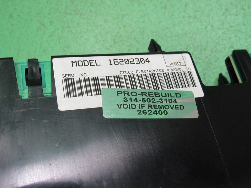 16202304 97-05 BUICK PARK AVE AC DIGITAL CLIMATE TEMPERATURE CONTROL R