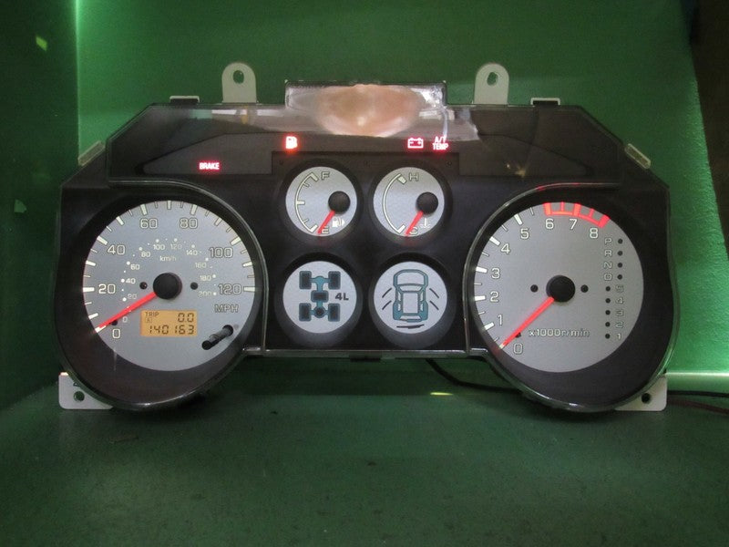 05-06 MONTERO INSTRUMENT GAUGE CLUSTER SPEEDOMETER TACH 140K TESTED 14