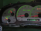 03 RANGER GRAY FACE INSTRUMENT GAUGE CLUSTER SPEEDOMETER TACH 284K REB