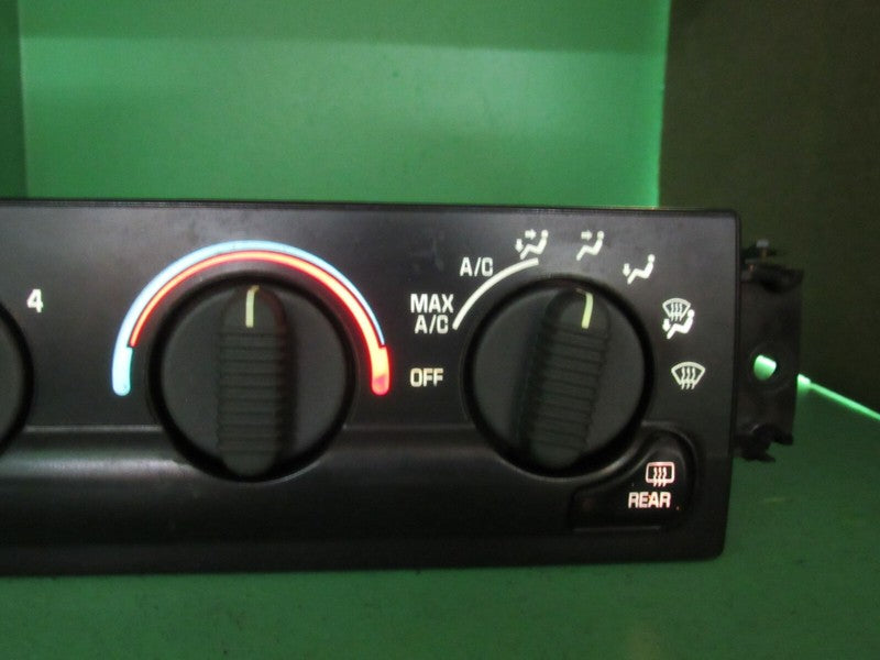 15098964 99-04 S10 S15 HOMBRE A/C MANUAL CLIMATE TEMP CONTROL REBUILT 
