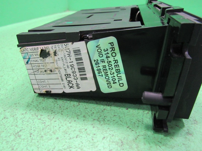 03-11 CROWN VIC EATC AUTOMATIC CLIMATE HEATER CONTROL 6W7H-19C933-AA R