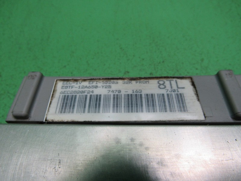 8TL 88-89 Ford F150 4.9 ECU ECM PCM ENGINE COMPUTER E8TF-12A650-Y2B RE