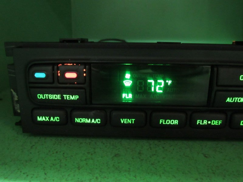 98-00 CROWN VIC EATC AUTOMATIC CLIMATE HEATER CONTROL F8AH-19C933-AD R