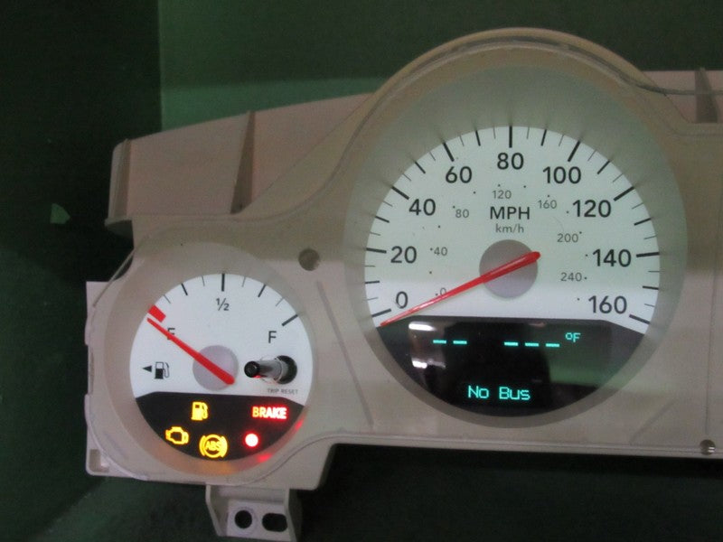06 MAGNUM CHARGER 160MPH INSTRUMENT GAUGE CLUSTER SPEEDO TACH MILEAGE 
