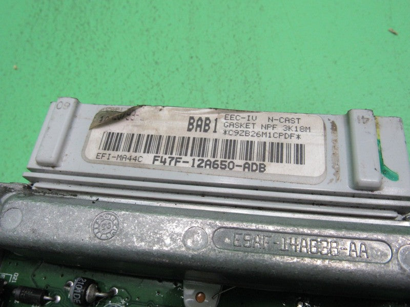 BAB1 94 B2300 RANGER 2.3L ECU ECM PCM ENGINE COMPUTER F47F-12A650-ADB 